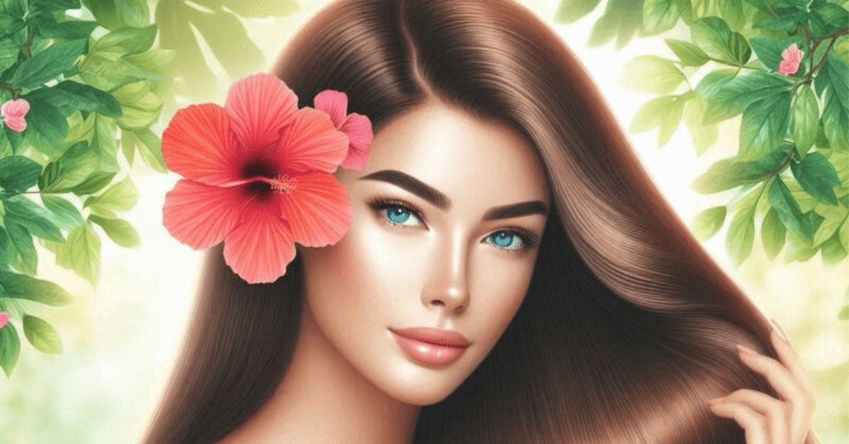 Hibiscus for hair growth