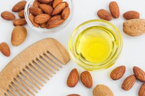 Almond oil for hair