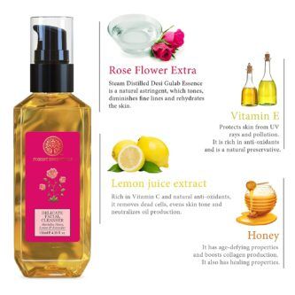 Forest Essentials Facial Cleanser Mashobra Honey, Lemon & Rosewater