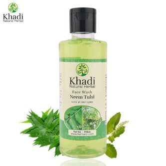 Khadi Natural Herbal Face Cleanser Neem, Tulsi & Turmeric