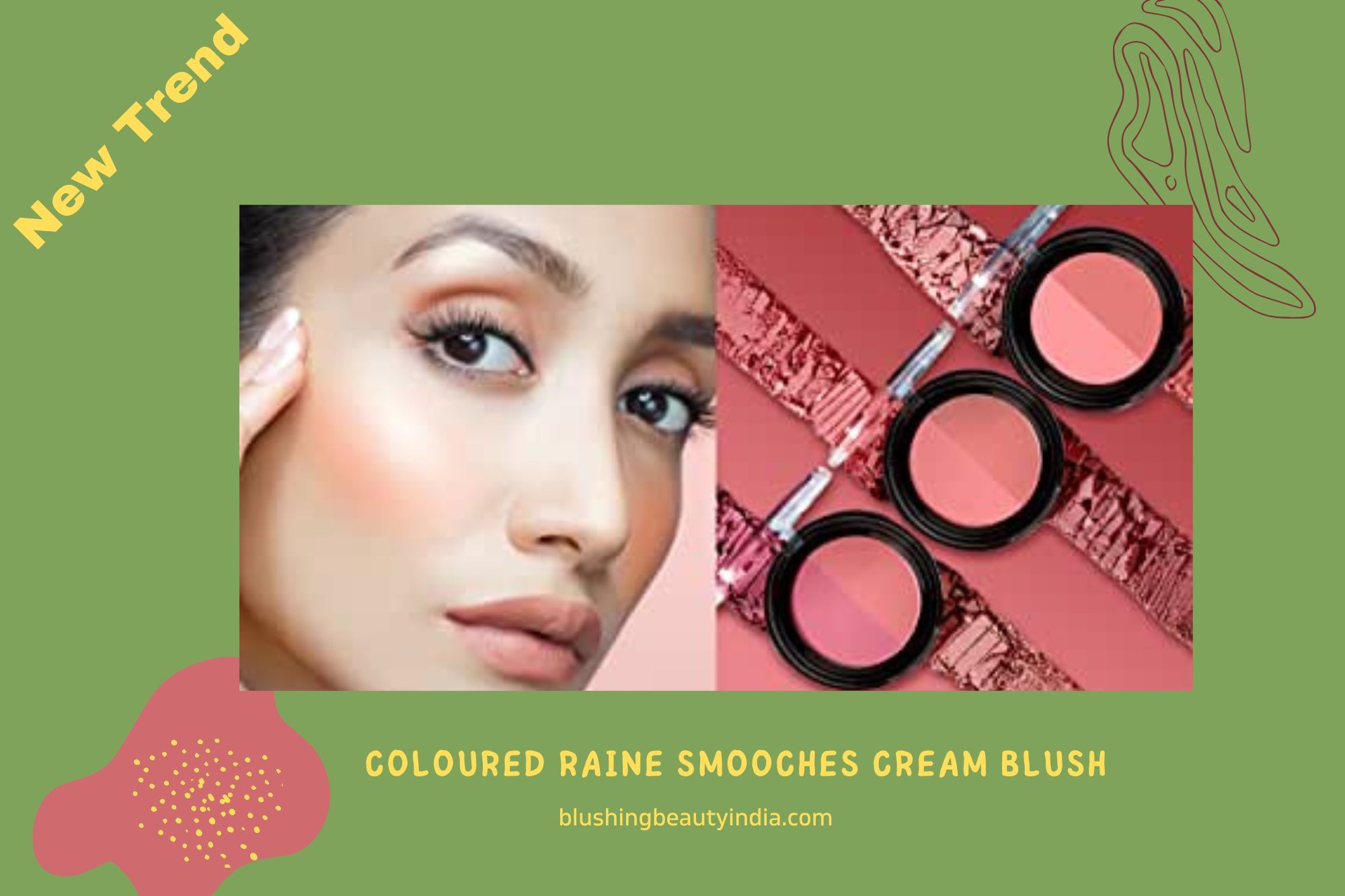 Coloured Raine Smooches Cream Blush 01