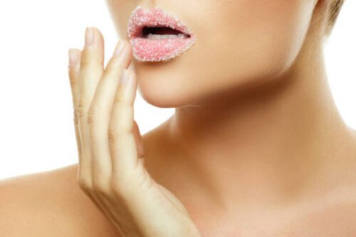 Exfoliate Regularly for Naturally Pink Lips