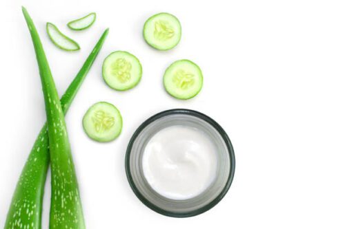 Aloe Vera and Cucumber Face Pack