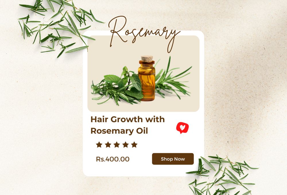 Hair Growth with Rosemary Oil - Natural Solution for Healthy Hair