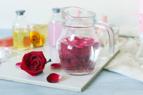 Rose Water Hair Rinse Ritual