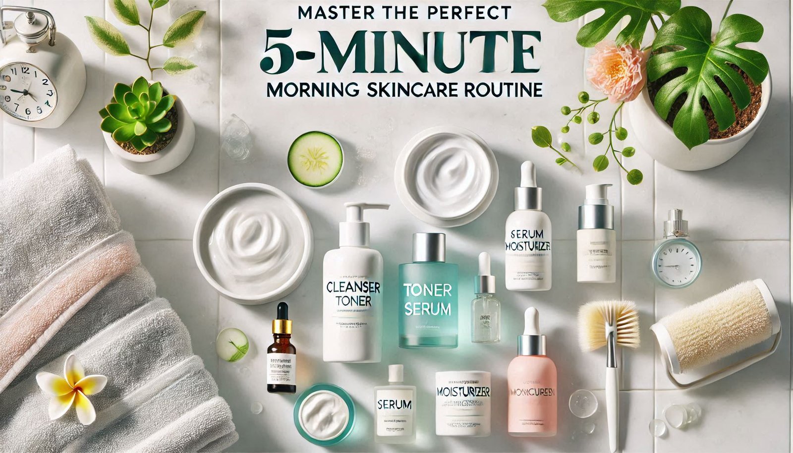 5-Minute skincare Routine