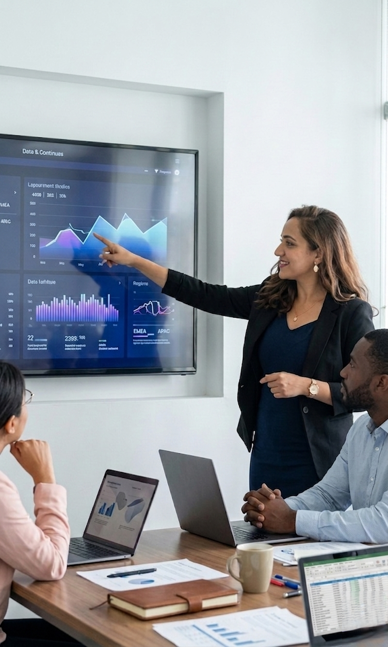 Data Marketing Strategy Representation