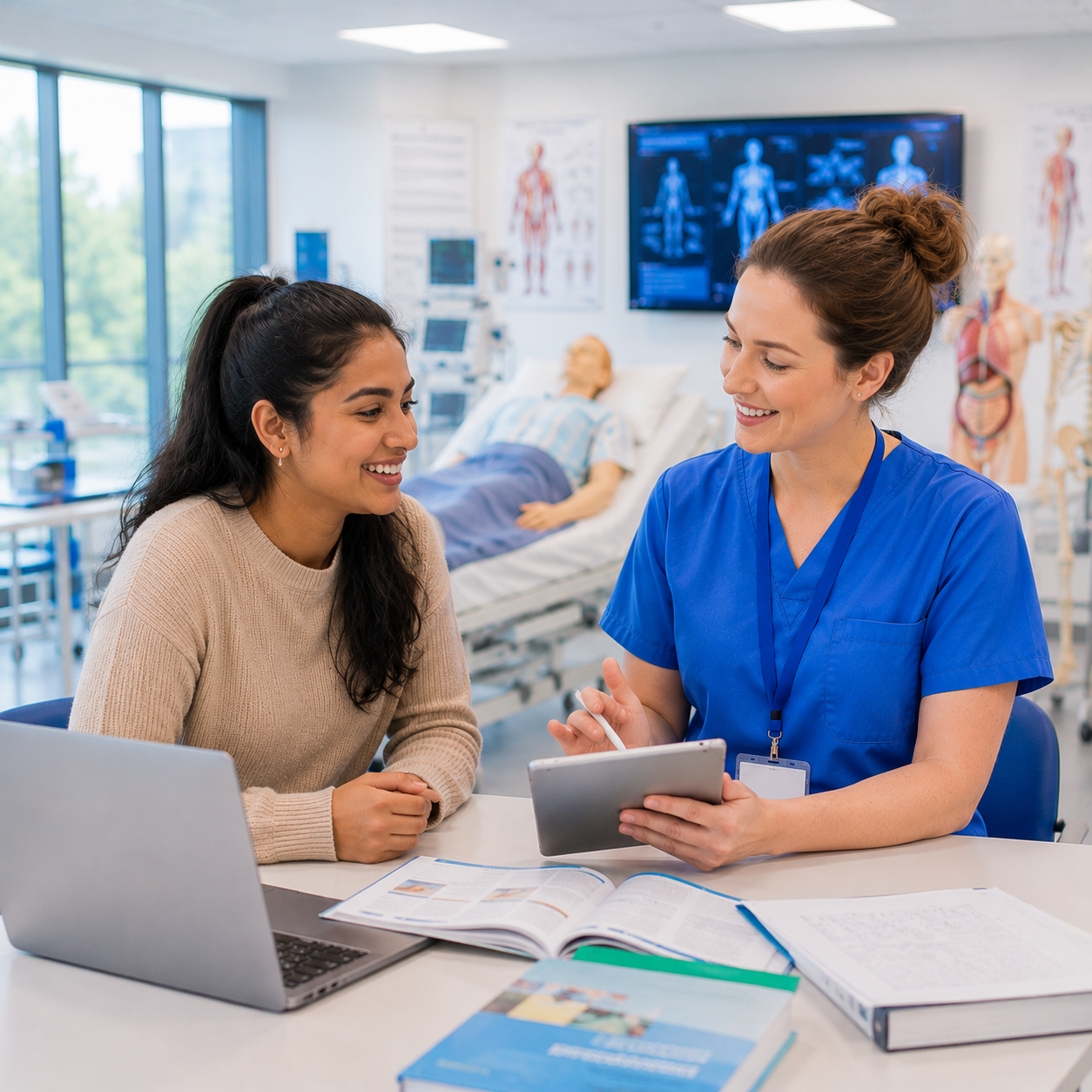 Anyone passionate about healthcare in an engaging class
