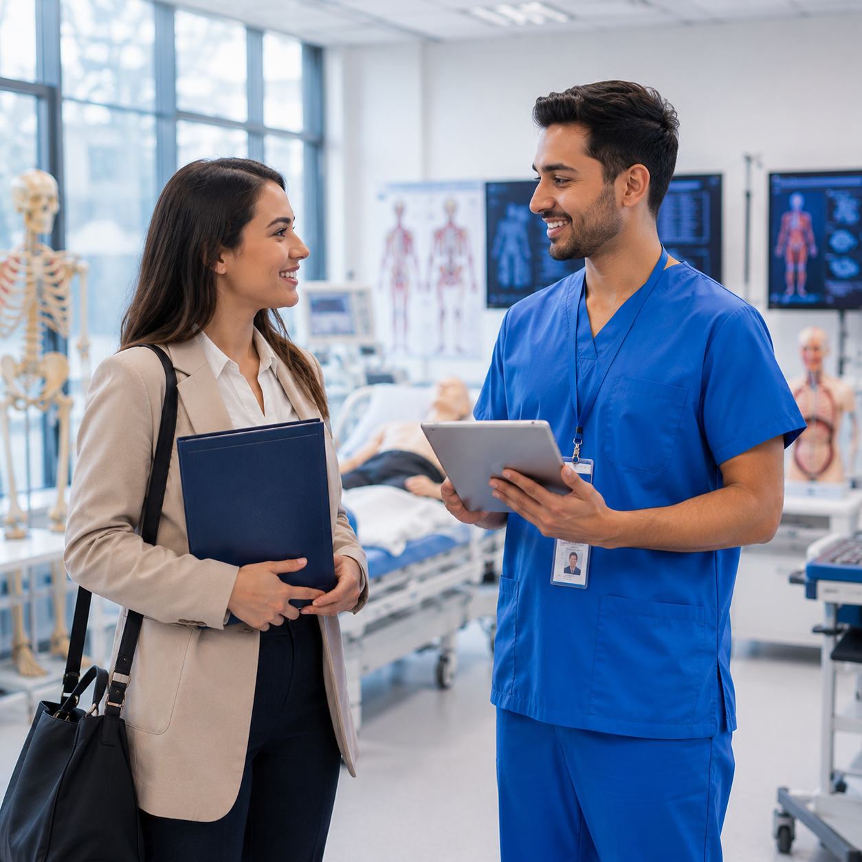 Career Changers in a diverse training session