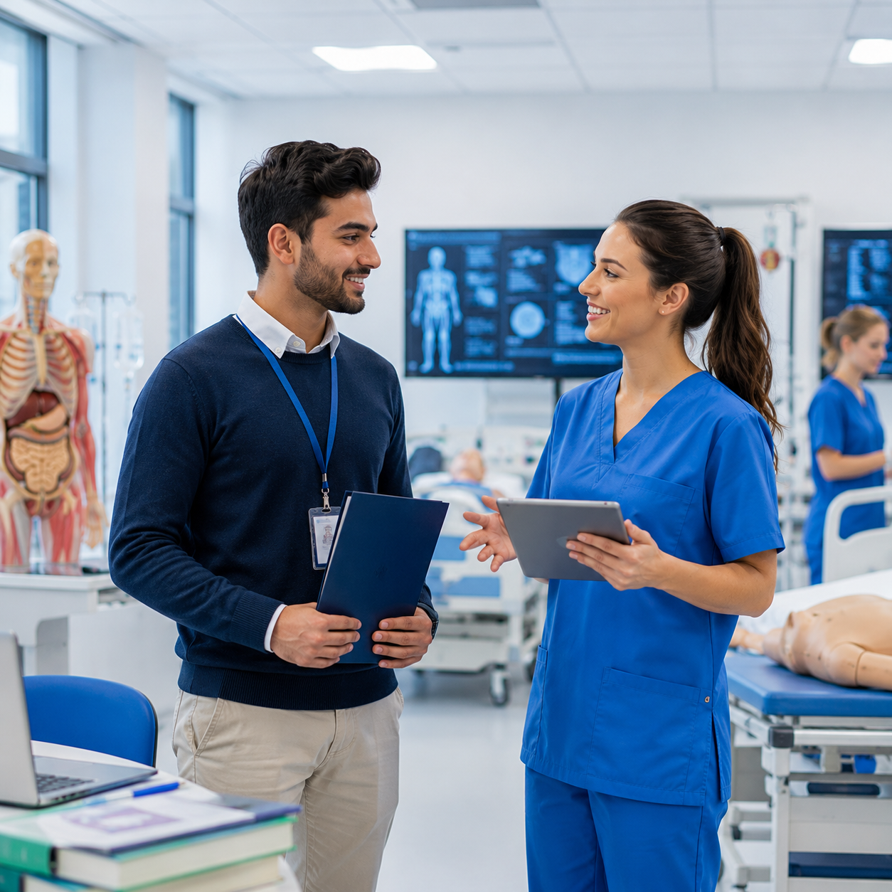 Returning Professionals in training